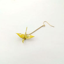 Load image into Gallery viewer, 8Seasons 1 PC Origami Women Drop Earrings Ethnic Washi Japanese Paper Crane Pendant Romantic Party Accessories Charms Gift