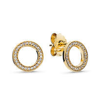 Load image into Gallery viewer, 31 Styles Luxurious CZ Stud Earrings Personality Love Heart Fine Earrings for Woman Girls Christmas Jewelry Gift Dropshipping