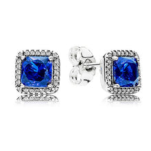 Load image into Gallery viewer, 31 Styles Luxurious CZ Stud Earrings Personality Love Heart Fine Earrings for Woman Girls Christmas Jewelry Gift Dropshipping