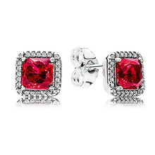 Load image into Gallery viewer, 31 Styles Luxurious CZ Stud Earrings Personality Love Heart Fine Earrings for Woman Girls Christmas Jewelry Gift Dropshipping