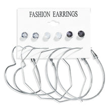 Load image into Gallery viewer, 2020 Women Earrings Set Acrylic Pearl Earrings For Women Acrylic Earrings New Set Bohemian Leopard Tassel Stud Earrings Jewelry