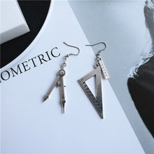 Load image into Gallery viewer, Punk Cheap Sliver Handcuffs Blade Gun Drop Earrings Creativity Jewelry Accessories Women Simple Fashion Cool Wholesale Pistols
