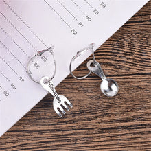 Load image into Gallery viewer, Punk Cheap Sliver Handcuffs Blade Gun Drop Earrings Creativity Jewelry Accessories Women Simple Fashion Cool Wholesale Pistols