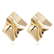Load image into Gallery viewer, Fashion Statement Earrings 2019 Big Geometric Round Earrings For Women Hanging Dangle Earrings Drop Earing Modern Female Jewelry