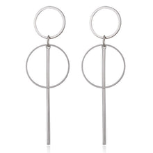 Load image into Gallery viewer, Fashion Statement Earrings 2019 Big Geometric Round Earrings For Women Hanging Dangle Earrings Drop Earing Modern Female Jewelry