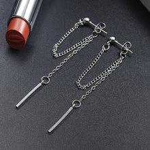 Load image into Gallery viewer, 2020 New Long Crystal Tassel Gold Color Dangle Earrings for Women Wedding Drop Earing Fashion Jewelry Gifts