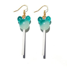 Load image into Gallery viewer, Earring For Women Resin Lollipop Drop Earrings Children Jewelry Custom Made Handmade Cute Girls Cotton Candy Gift
