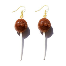 Load image into Gallery viewer, Earring For Women Resin Lollipop Drop Earrings Children Jewelry Custom Made Handmade Cute Girls Cotton Candy Gift