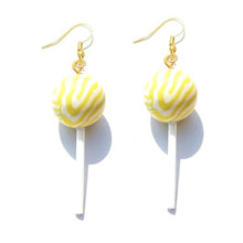 Load image into Gallery viewer, Earring For Women Resin Lollipop Drop Earrings Children Jewelry Custom Made Handmade Cute Girls Cotton Candy Gift