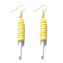 Load image into Gallery viewer, Earring For Women Resin Lollipop Drop Earrings Children Jewelry Custom Made Handmade Cute Girls Cotton Candy Gift