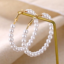 Load image into Gallery viewer, IPARAM 2020 New Big Circle Round Hoop Earrings for Women's Fashion Statement Golden Punk Charm Earrings Party Jewelry