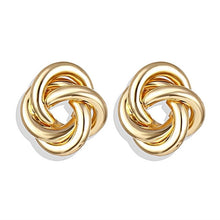 Load image into Gallery viewer, IPARAM 2020 New Big Circle Round Hoop Earrings for Women's Fashion Statement Golden Punk Charm Earrings Party Jewelry
