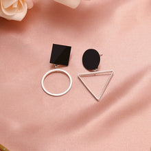 Load image into Gallery viewer, X&P New Fashion Round Dangle Drop Korean Earrings For Women Geometric Round Heart Gold Earring Wedding 2020 kolczyki Jewelry