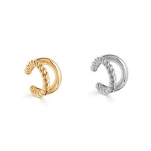 Load image into Gallery viewer, 2020 New Fashion Pearl Ear Cuff Bohemia Stackable C Shaped CZ Rhinestone Small Earcuffs Clip Earrings for Women Wedding Jewelry