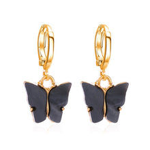 Load image into Gallery viewer, Long Tassel Butterfly Drop Earrings Silver Color 2020 Fashion Hanging Women Earrings Summer Jewelry Girls GIfts