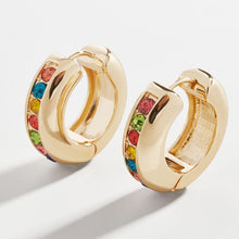 Load image into Gallery viewer, Simple Big Geometric Hoop Earrings Stainless Steel Gold Color Circle Huggie Earrings for Women Fashion Punk Jewelry Brincos 2020
