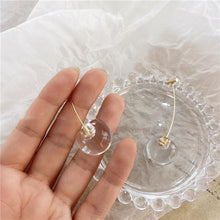 Load image into Gallery viewer, AOMU 2020 New Japan Korean Cherry Fruit Shaped Drop Earrings For Women Sweet Girls Cute Brincos Line Pendientes Jewelry Gifts