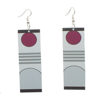 Load image into Gallery viewer, Linmouge 2020 New Anime Acrylic Drop Earring Destruction Blade Acrylic Zaomen Tanjiro earings For Women Men Cosplay Jewelry EF89