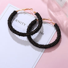 Load image into Gallery viewer, POXAM New Korean Statement Earrings for women Black Cute Arcylic Geometric Dangle Drop Gold Earings Brincos 2020 Fashion Jewelry