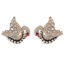 Load image into Gallery viewer, Miwens Bauble Bar Newest Crystal Palms Dangle Earrings For Women Watermelon Filet Statement Earrings Evil Eye Maxi Ear Jewelry
