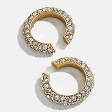 Load image into Gallery viewer, 2020 New Fashion Pearl Ear Cuff Bohemia Stackable C Shaped CZ Rhinestone Small Earcuffs Clip Earrings for Women Wedding Jewelry