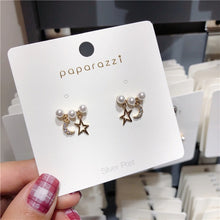 Load image into Gallery viewer, South Korea Earrings Temperament Earrings New It Girl Earrings Long Cold Wind Simple Autumn and Winter er shi pin