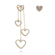 Load image into Gallery viewer, New Asymmetrical Star Moon Earrings Women Fashion Korean Temperament Earring Long Personality Ear Jewelry Exquisite Earrings