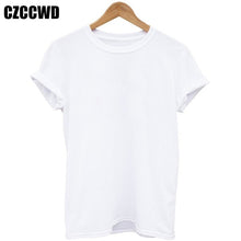 Load image into Gallery viewer, Casual T-Shirt Tops Harajuku Streetwear Short Sleeve O-Neck Tees Tshirt