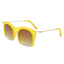 Load image into Gallery viewer, Semi-rimless Cat Eye Sun Glasses