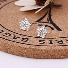 Load image into Gallery viewer, Women Exquisite Small Stud Earrings Crystal Simlated Pearl Earring For Women Fashion Jewelry pendientes Oorbellen Brincos
