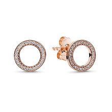 Load image into Gallery viewer, 31 Styles Luxurious CZ Stud Earrings Personality Love  Heart Fine Earrings for Woman Girls Christmas Jewelry Gift Dropshipping
