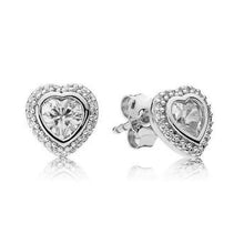 Load image into Gallery viewer, 31 Styles Luxurious CZ Stud Earrings Personality Love  Heart Fine Earrings for Woman Girls Christmas Jewelry Gift Dropshipping

