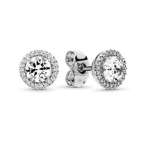 Load image into Gallery viewer, 31 Styles Luxurious CZ Stud Earrings Personality Love  Heart Fine Earrings for Woman Girls Christmas Jewelry Gift Dropshipping
