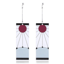 Load image into Gallery viewer, Anime Acrylic Drop Earrings Demon Slayer Kimetsu no Yaiba Blade of Ghost Earings For Women Men Cosplay Jewelry Accessories Gift
