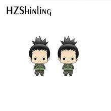 Load image into Gallery viewer, New Arrival NARUTO Characters Epoxy Acrylic Resin Earrings Lovely NARUTO Anime Icons Acrylic Print Earrings
