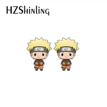 Load image into Gallery viewer, New Arrival NARUTO Characters Epoxy Acrylic Resin Earrings Lovely NARUTO Anime Icons Acrylic Print Earrings
