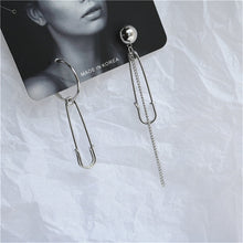 Load image into Gallery viewer, Punk Cheap Sliver Handcuffs Blade Gun Drop Earrings Creativity Jewelry Accessories Women Simple Fashion Cool Wholesale Pistols
