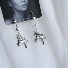 Load image into Gallery viewer, Punk Cheap Sliver Handcuffs Blade Gun Drop Earrings Creativity Jewelry Accessories Women Simple Fashion Cool Wholesale Pistols
