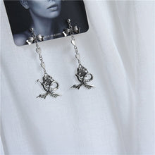 Load image into Gallery viewer, Punk Cheap Sliver Handcuffs Blade Gun Drop Earrings Creativity Jewelry Accessories Women Simple Fashion Cool Wholesale Pistols
