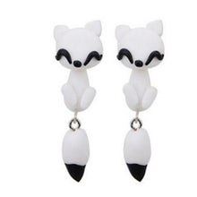 Load image into Gallery viewer, Luokey Cute Animal Earrings For Women Hanging 3D Cartoon Lovely Dog Stud Earrings Flower Panda Polymer Clay Girls Earing Jewelry
