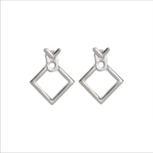 Load image into Gallery viewer, Hot Trendy Cute Nickel Free Earrings Fashion Jewelry  Earrings Square Stud Earrings For Women Brincos Statement Earrings
