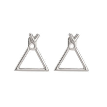 Load image into Gallery viewer, Hot Trendy Cute Nickel Free Earrings Fashion Jewelry  Earrings Square Stud Earrings For Women Brincos Statement Earrings
