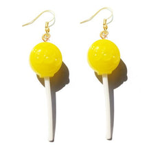 Load image into Gallery viewer, Earring For Women Resin Lollipop Drop Earrings Children Jewelry Custom Made Handmade Cute Girls Cotton Candy Gift
