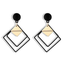 Load image into Gallery viewer, IPARAM 2020 New Big Circle Round Hoop Earrings for Women's Fashion Statement Golden Punk Charm Earrings Party Jewelry
