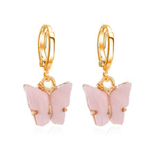 Load image into Gallery viewer, Long Tassel Butterfly Drop Earrings Silver Color 2020 Fashion Hanging Women Earrings Summer Jewelry Girls GIfts
