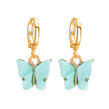 Load image into Gallery viewer, Long Tassel Butterfly Drop Earrings Silver Color 2020 Fashion Hanging Women Earrings Summer Jewelry Girls GIfts
