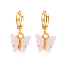 Load image into Gallery viewer, Long Tassel Butterfly Drop Earrings Silver Color 2020 Fashion Hanging Women Earrings Summer Jewelry Girls GIfts
