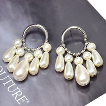 Load image into Gallery viewer, Wholesale New Pearl Dangle Drop EarringsFashion Simple Earrings Jewelry Accessories For Women High-Quality Pendientes Bijoux
