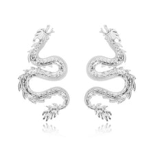 Load image into Gallery viewer, Female popular earring dragon high-grade metal personality pendant unique design temperament jewelry party gift jewelry

