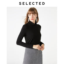 Load image into Gallery viewer, SELECTED Women Modal Turtleneck Stretch Knitted Elastic Sweater SIG|419402501
